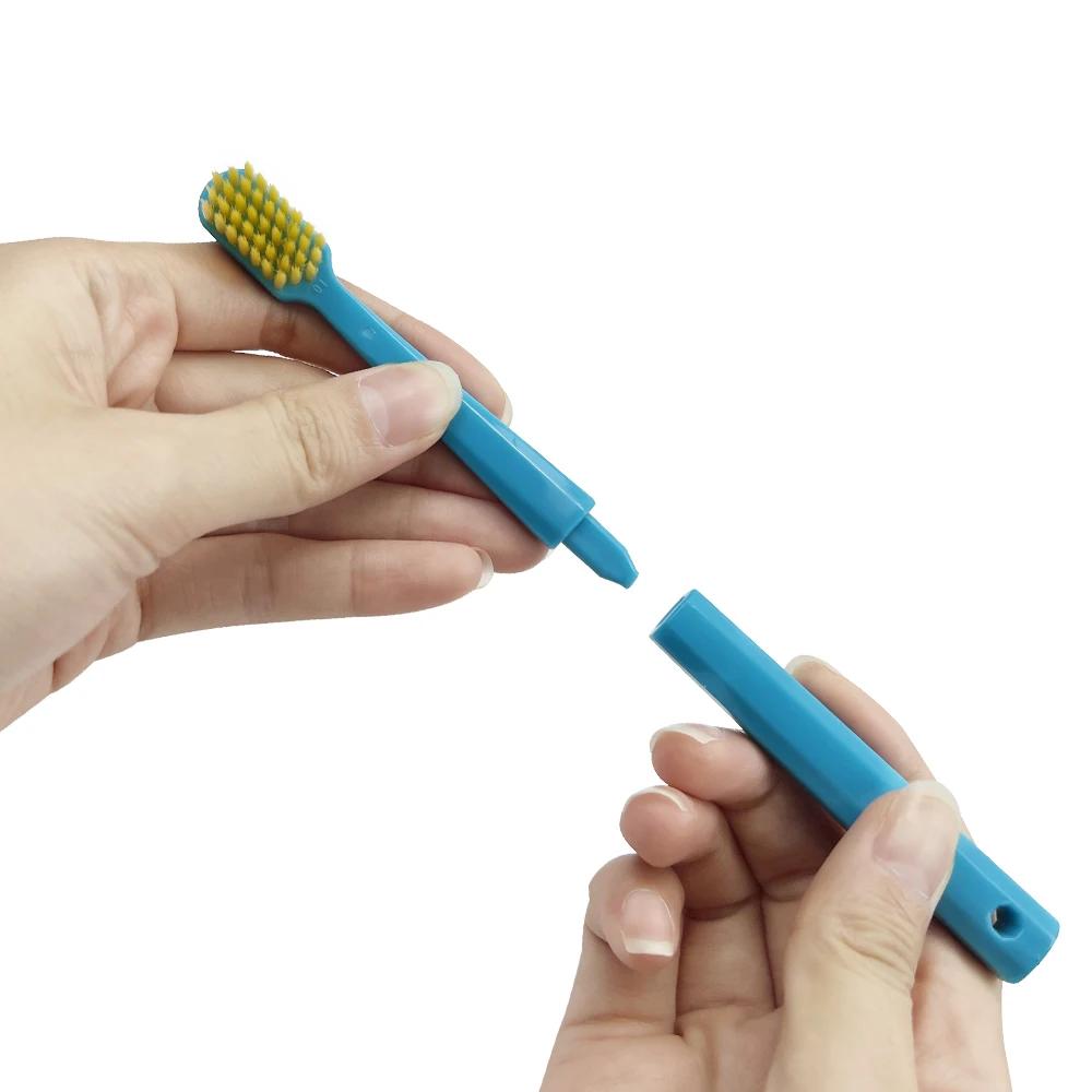 20 Set Portable Toothbrush Box Orthodontic Oral Hygiene Tools Kits Interdental Brush Tongue Scraper Travel Toothbrush