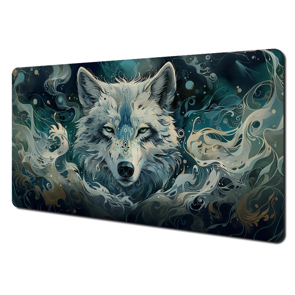 AntiSlip Stain Proof PTCG PlaymatRamen Art Card Game Mat Durable Gaming Desk Pad for Players