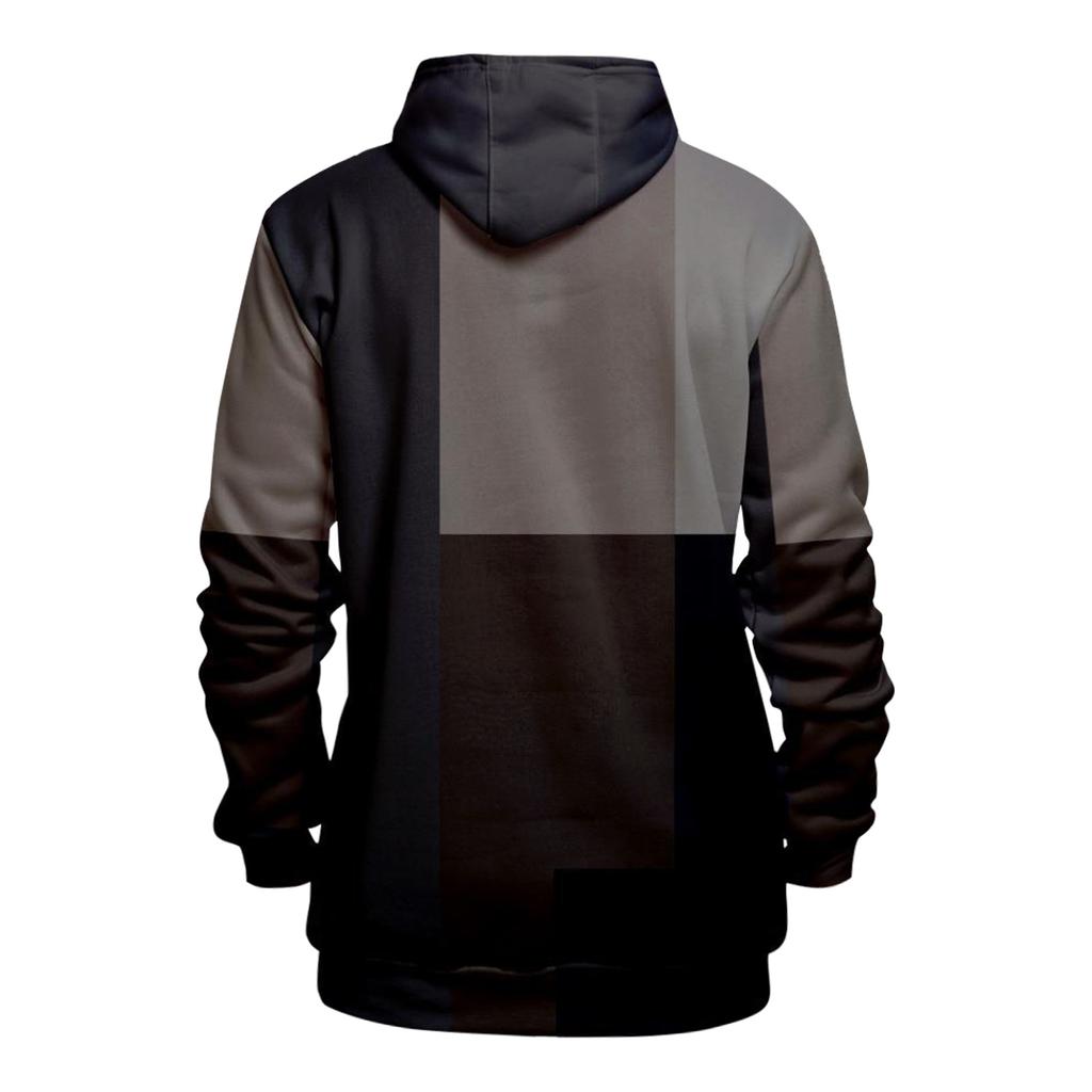 მოდის პრინტი ფხვიერი მამაკაცის და ქალის გრძელმკლავიანი სვიტერი