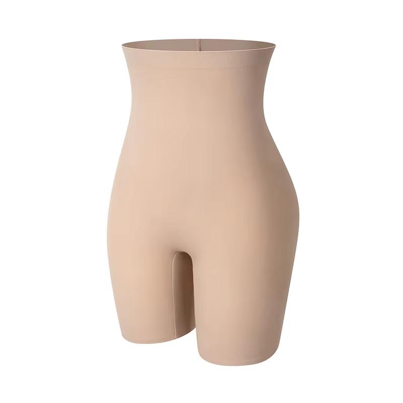 Pantaloni scurți anti-frecare pentru femei, talie înaltă, siguri, tip boyshort, invizibili sub rochie, lenjerie intimă fără cusături, chiloți cool, netezi, cu control, 2 buc