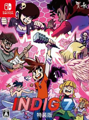 Indigo 7 Special Edition Switch Theme Song Soundtrack Rubber Key Tattoo Digital Art Campaign Entry Ticket - (Bonus & CD, Cover, Sticker, Book,