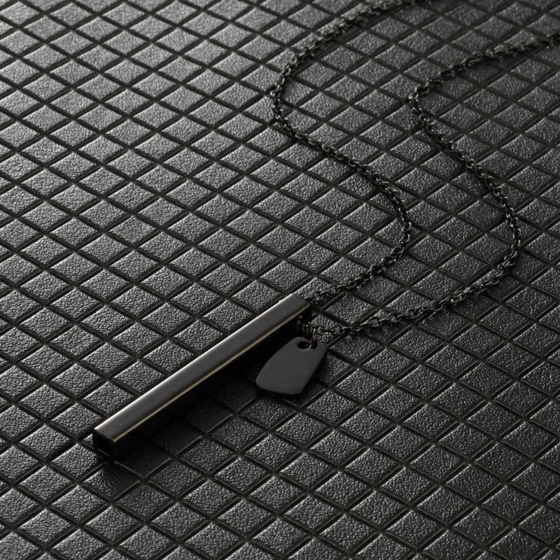 Meditation Mindfulness Breathing Necklace Stainless Steel Whistle Pendant Necklaces Breathing Exercise for Relaxation