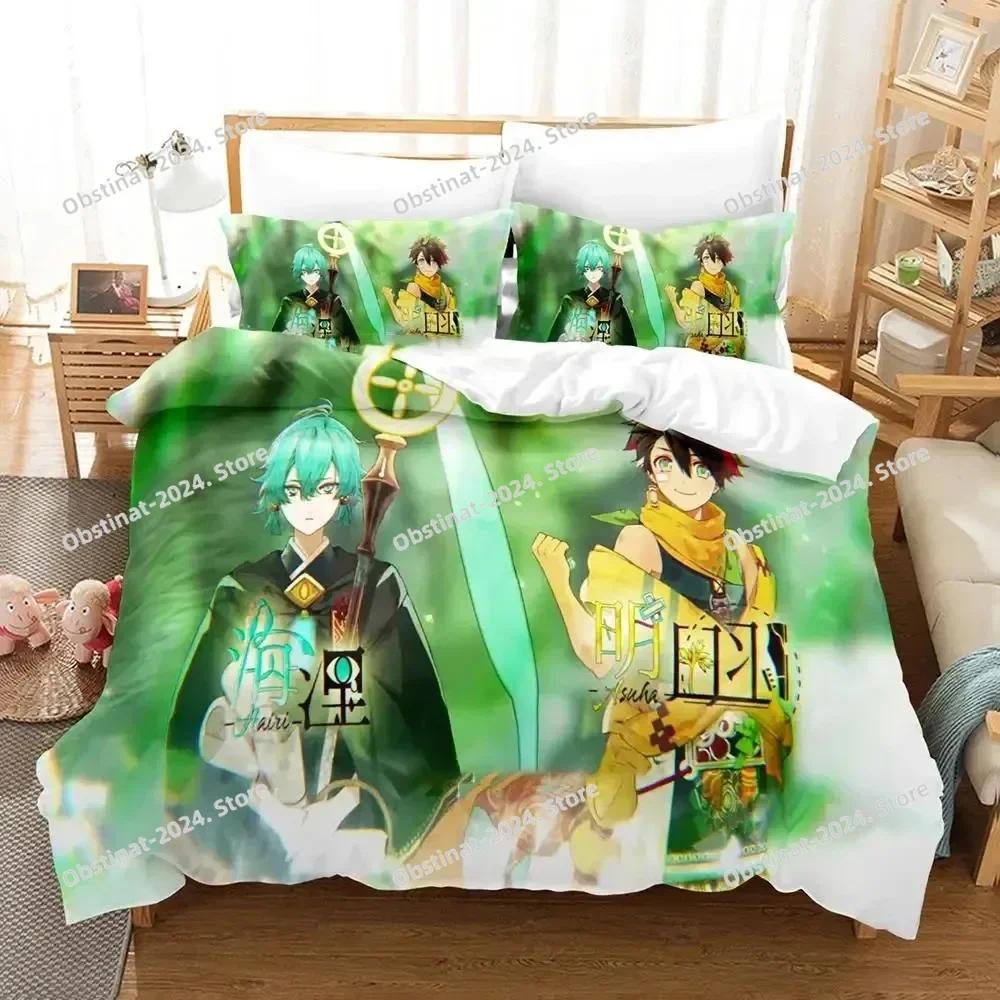 Anime Game Olympia Soire Bedding Set Printed Bed Set With Pillowcase Bed Duvet Cover Soft Single Double Queen Super King Size