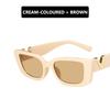 Retro Rectangle Sunglasses Women Vintage Small Frame Sun Glasses Ladies Classic Black Square