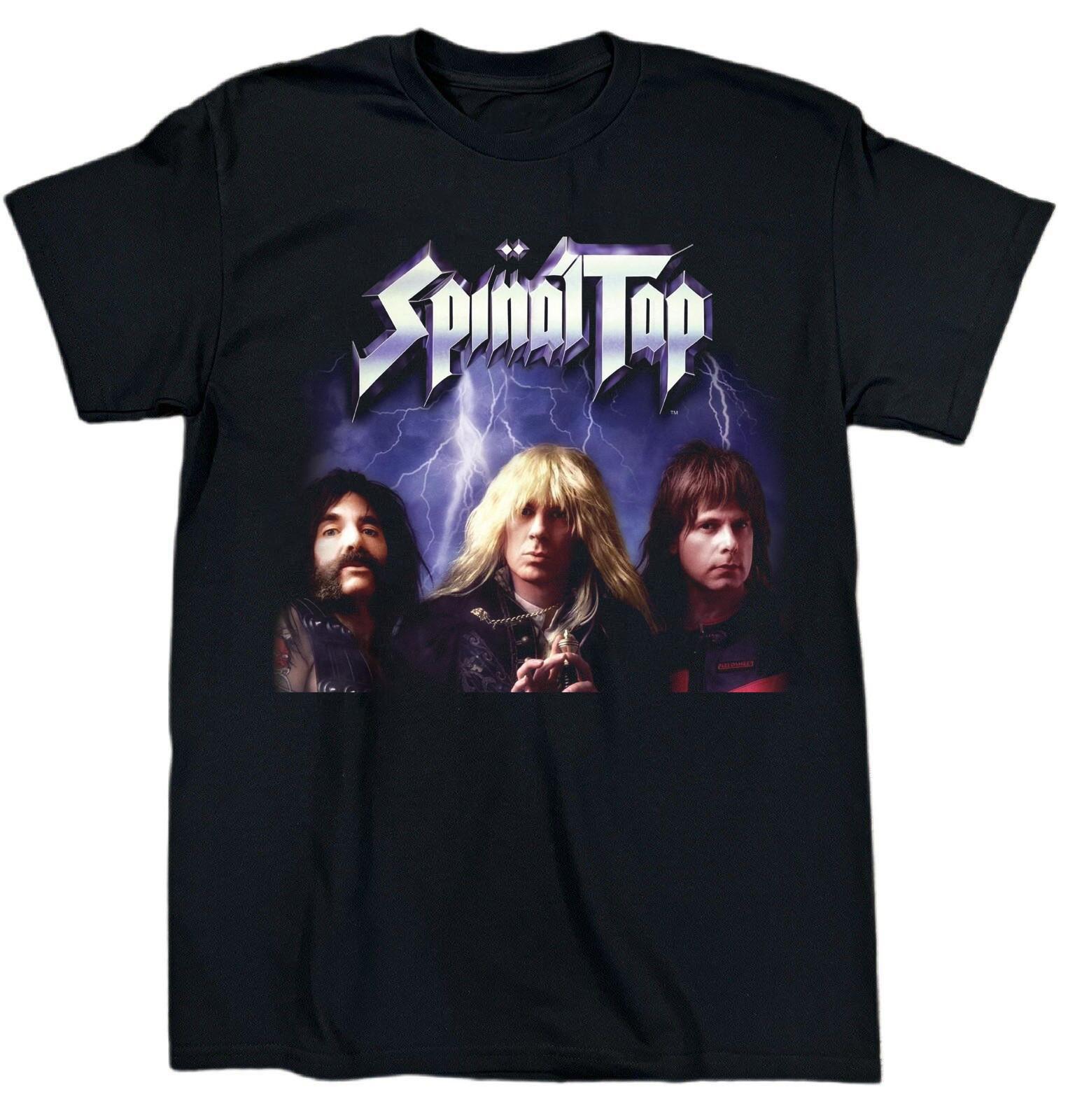New Spinal Tap Band This Is Spinal Tap Cotton Black S-5XL T Shirt Unisex MM077 S разноцветный