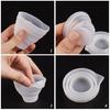 Flexible Liquid Measurer Container Mold Silicone Measuring Cup Molds Non-stick