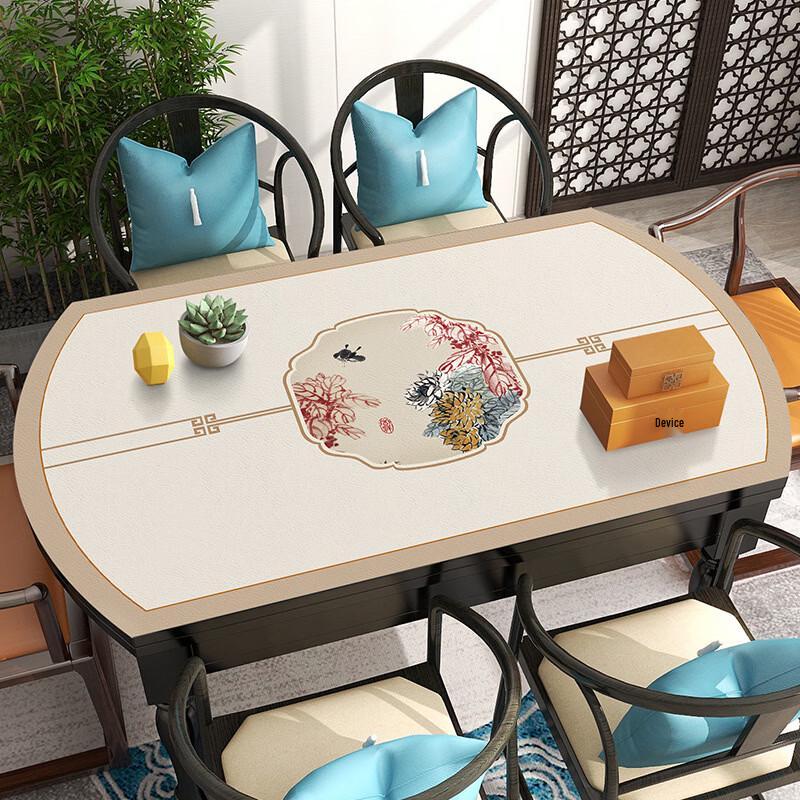 Handon New Chinese Style Leather Desk Mat
