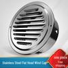 Capuchon d'aération extérieur coupe-vent en acier inoxydable pour systèmes d'extraction de hotte de cuisine
