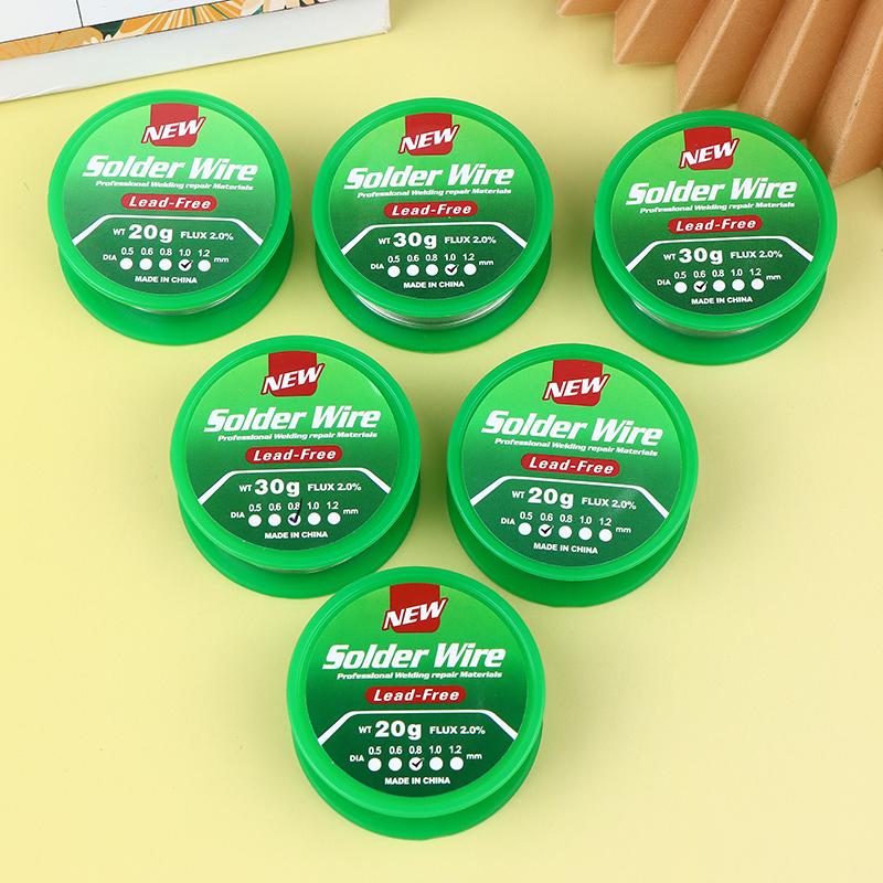 0,6/0,8/1 mm bleifreier Niedertemperatur-Flussmittelkern-Lötdraht Zinn Kein Waschen Kolophoniumkern-Lötdraht Sn99.3Cu0.7