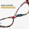 Modische Cateye Lesebrille Damen Blaulichtfilter Computer Alterssichtigkeit Brille Retro Klassisch Weitsichtigkeitsbrille Dioptrie