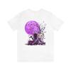 Evil Pumpkin | Purple | Halloween Unisex Jersey Short Sleeve Tee