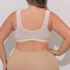 Women Wirefree Tank Style Bras Front Closure Bralette Female Confortable Breathable Underwear Large Bust Cup Underwear L-5XL