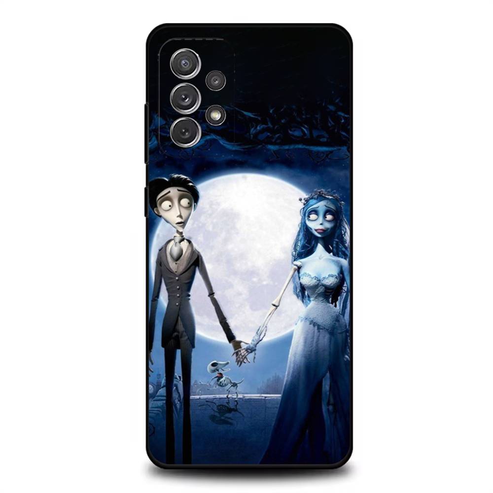 

C-Corpse B-Bride Victor Phone Case For Samsung S 25,24,23,22,30,21,10,9,Ultra,Plus,Lite,FE,4,5G Black Soft Case SamsungS25u