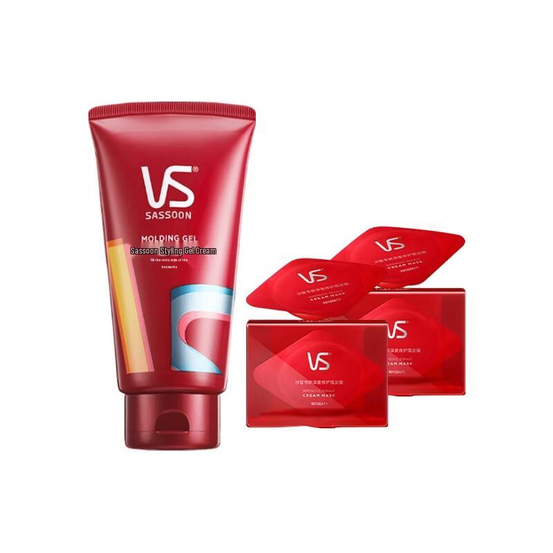 Vidal Sassoon Styling Gel & Deep Repair Hair Mask Set
