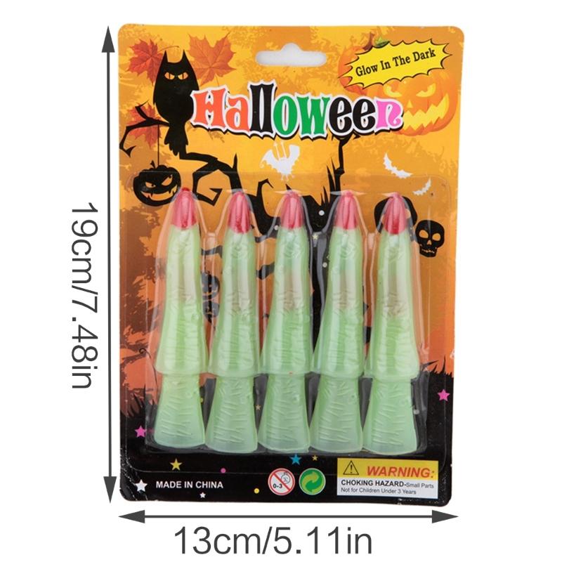 Halloween Nails Prop Witch Nails Set False Witch Nails Witch Finger Nails Props