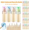 8-48Pack Mini Colored Pencils 3.5" Coloring Drawing Pencil with Sharpener for Kid Party Favors Halloween Writing Sketching Gifts