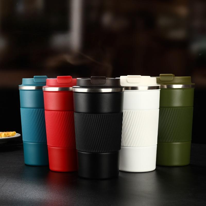 380/510ML Stainless Steel Travel Mug, Double-Walled Vacuum Cup, Ideal for Hot and Cold Beverages, Gym, and Car Use Holiday Gift