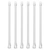 2/4/6/8/10Pcs Vertical Blinds Replacement Pull Rods with Hook and Handle for Door Window Curtain Shade Tilt Wand Stick