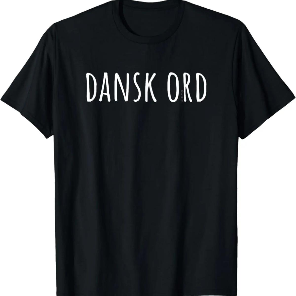 

“DANISH WORD” – Funny Danish Language T-Shirt XXXXXL різнокольоровий
