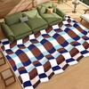Abstract Style Decoration Home Soft Bedroom Carpet Big Size Antiskid Decor Rug for Living Room Easy Cleaning Coffee Tables Mat