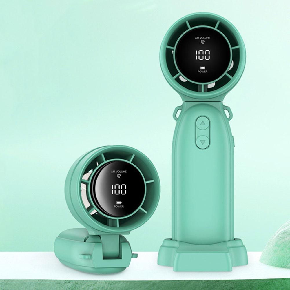 Portable Handheld Mini Turbos Fan Small Rechargeable Handheld Cooling Fan For Travel Commuting Comfort