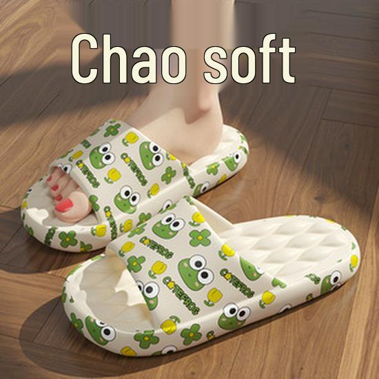 EVA Slippers: Women's Summer Massage Slip-Resistant Sandals, Men's Outdoor Thick Sole