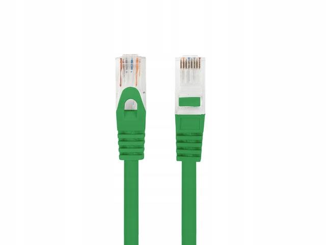 Patchcord Lanberg UTP kat.6 0,25m LSZH CU fluke passed zielony