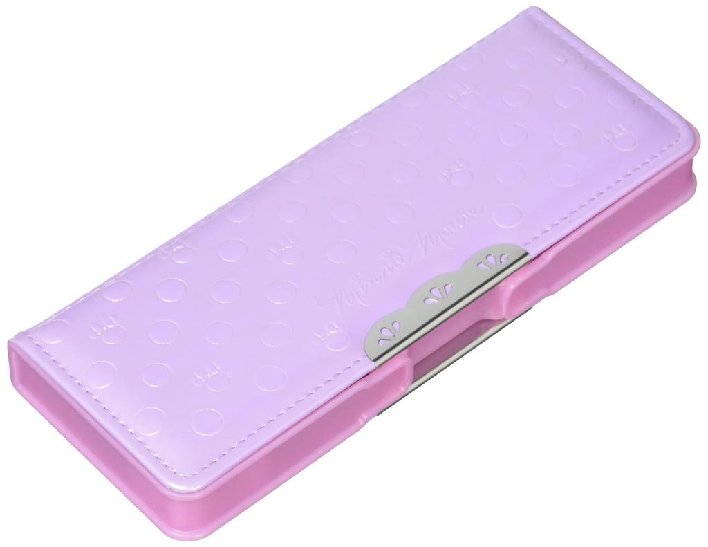 Sunstar Stationery Disney Pencil Minnie S1313630 Case, Yokopita, Mouse, Violet,