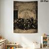 Anarchy Band Wall Tapestry Tapestry Wallmounted Fashion Print Background Wall Hanging Cloth Work Of Art Homestay Soft Decoration Tapestry