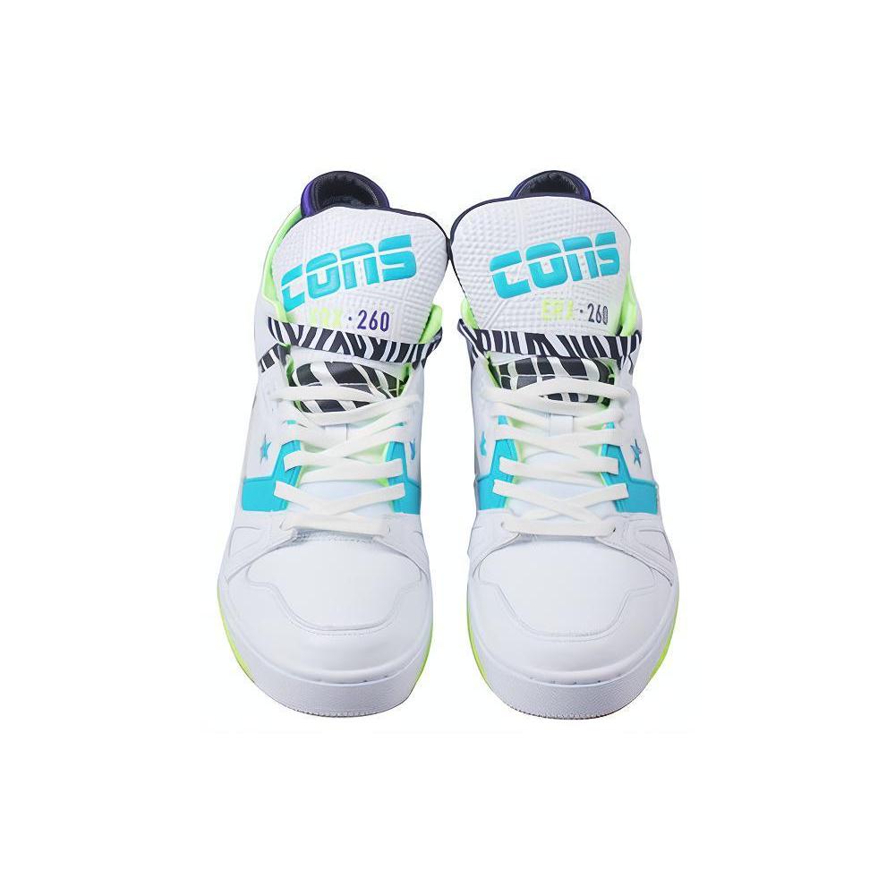 ERX-260 Just x ERX-260 Converse Mid Animal - Bianco Verde Acqua 163783C