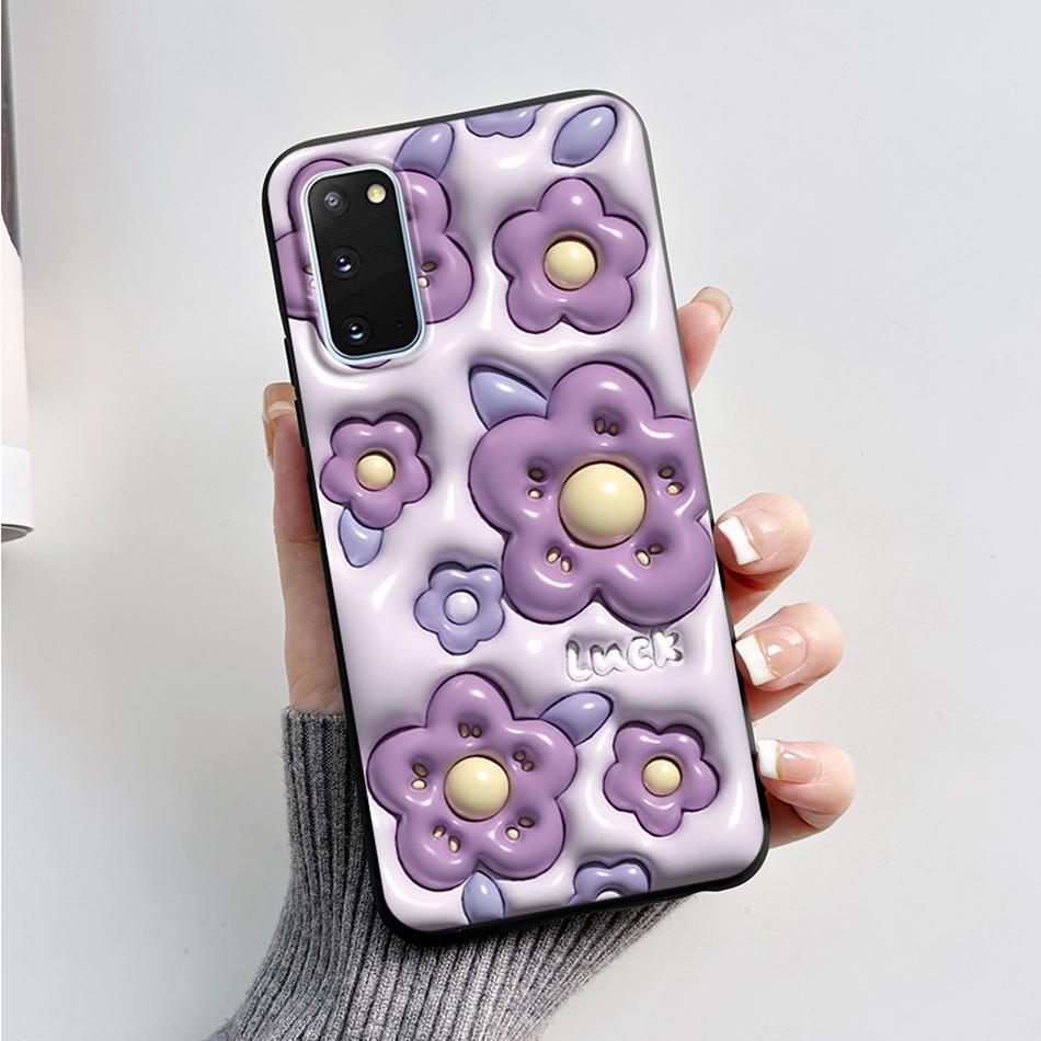 For Samsung Galaxy S20 Case S20 Ultra Soft Silicon Back Cover Astronaut Phone Case For Samsung S20 FE Case S20 Plus S 20 Capa