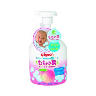 Medicinal Whole Body Foam Soap Peach Leaf Extract 450ML