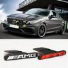 Araba Krom Ön Kaput Izgarası Amblemi Rozeti Otomatik Süs Eşyası Mercedes Benz AMG LOGO X253 X247 W205 W206 W212 W213 W177 W167 GT C63 için