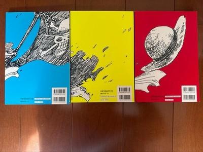 ONE PIECE Magazine Vol.1 2 3 Set Unopened Posters 20th Anniversary Japan