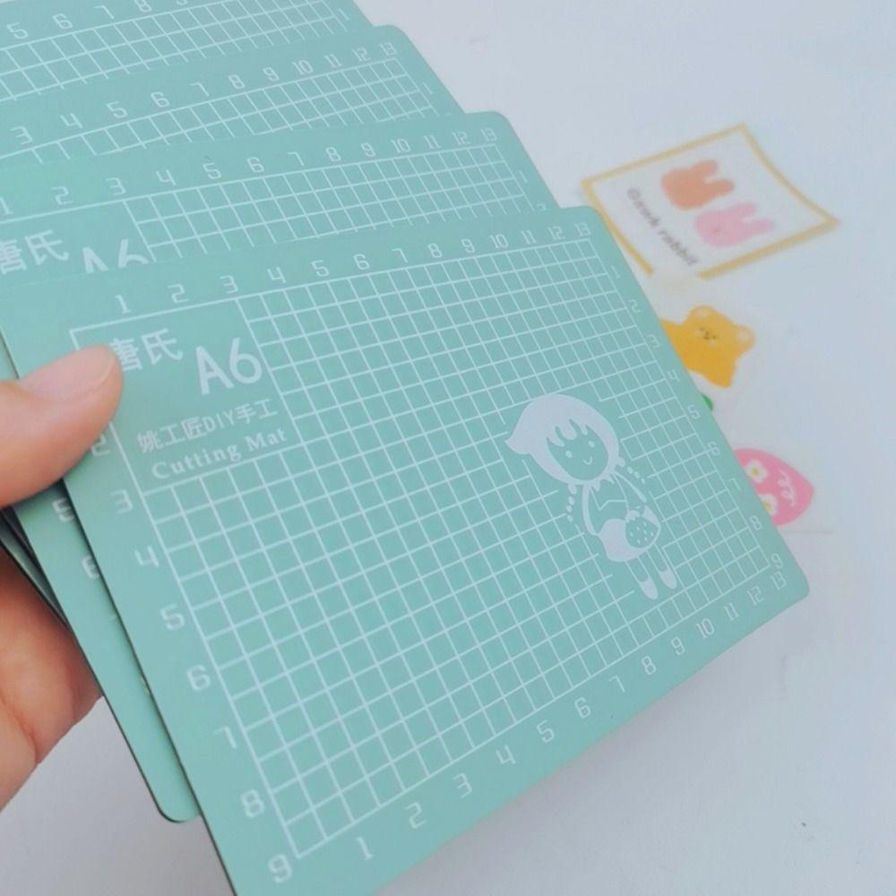 Repair Tools Sewing Engraving Board Paper Cutting Board Patchwork Mats A6 Gridded Cutting Mat