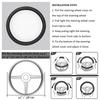 Suede Cow Car Steering Wheel Cover For Hyundai Sonata 10th 11th -2025 Kona -2025 Tucson -2025 Auto Accessories