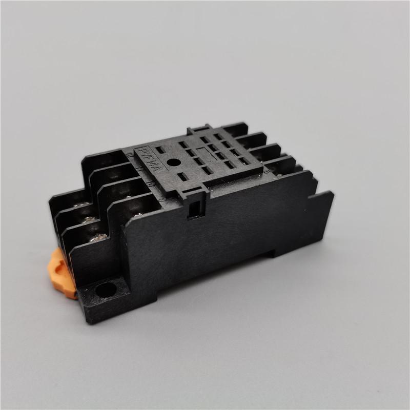 1Pc MY4NJ Electronic Micro Mini Electromagnetic Relay 5A 14PIN Coil 4DPDT With PYF14A Socket Base DC12V 24V AC110V 220V No base