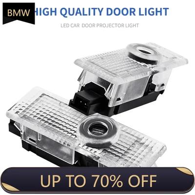 2025 E46 X5 2X Car Led Door Welcome Lights Logo Projector For E90 E92 M3 E60 E61 E65 F01 F02 F10 F30 F48 G30 G38 X1 X2 X3 X4