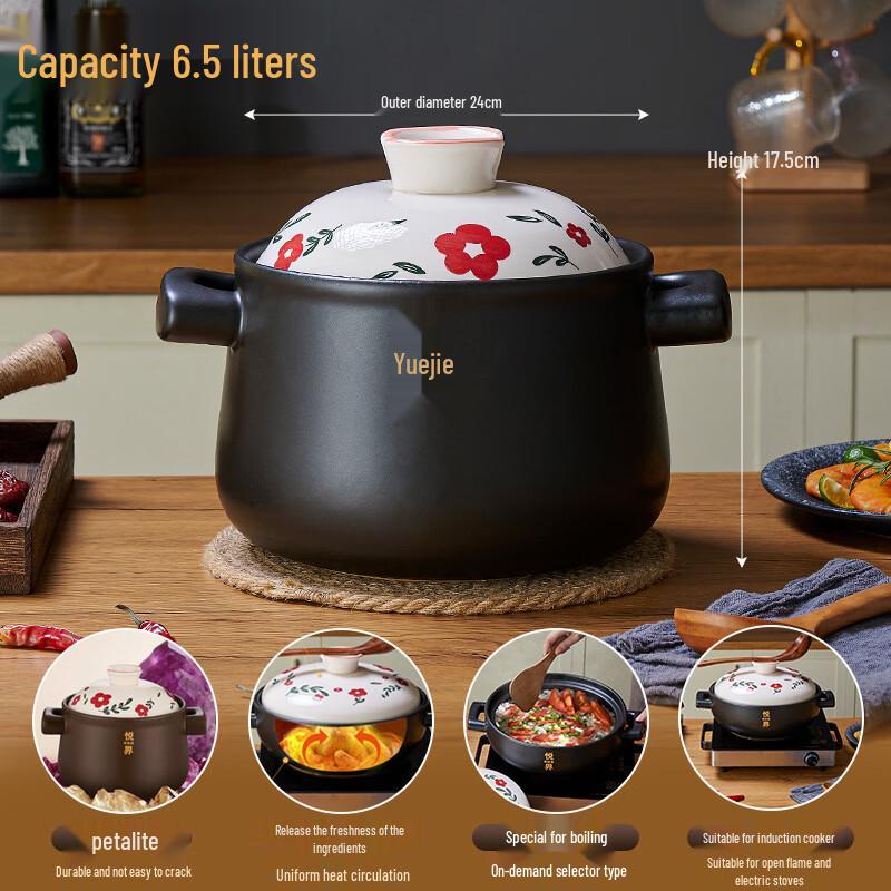 

Hanyou Dry-Burning Resistant Ceramic Clay Pot
