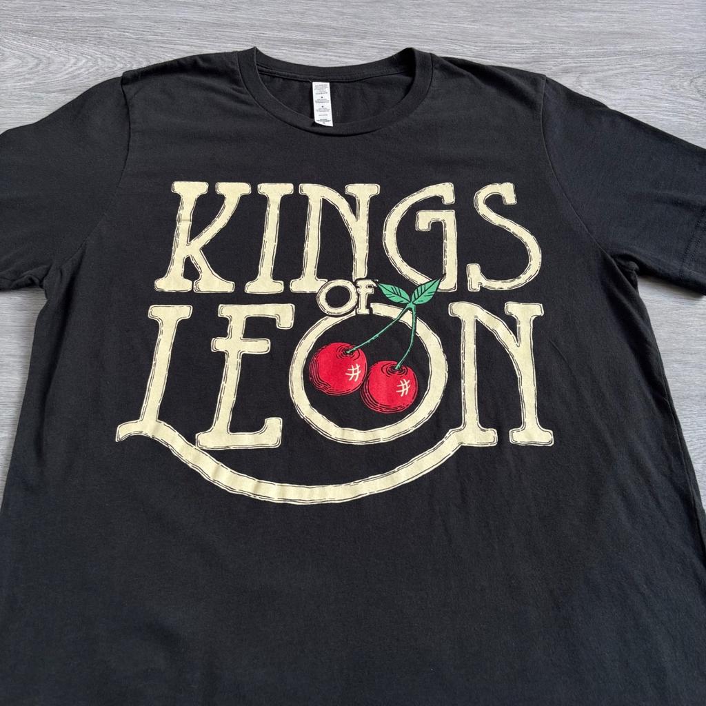 Kings Of Leon Vintage Unisex T-Shirt Metal Band Style Baumwolle Kurzarm