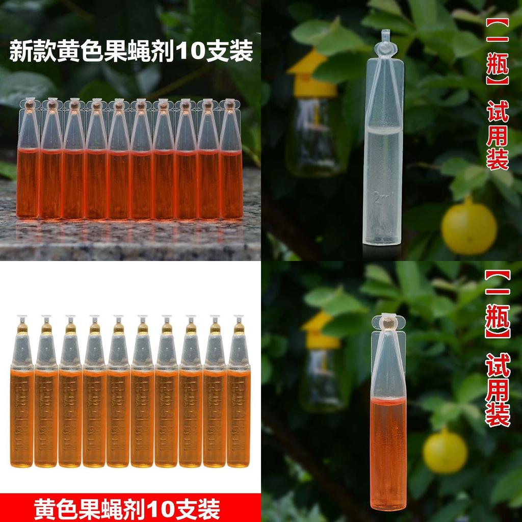Fruit Fly Trap With Yellow And Green Baits For Garden Pest Control