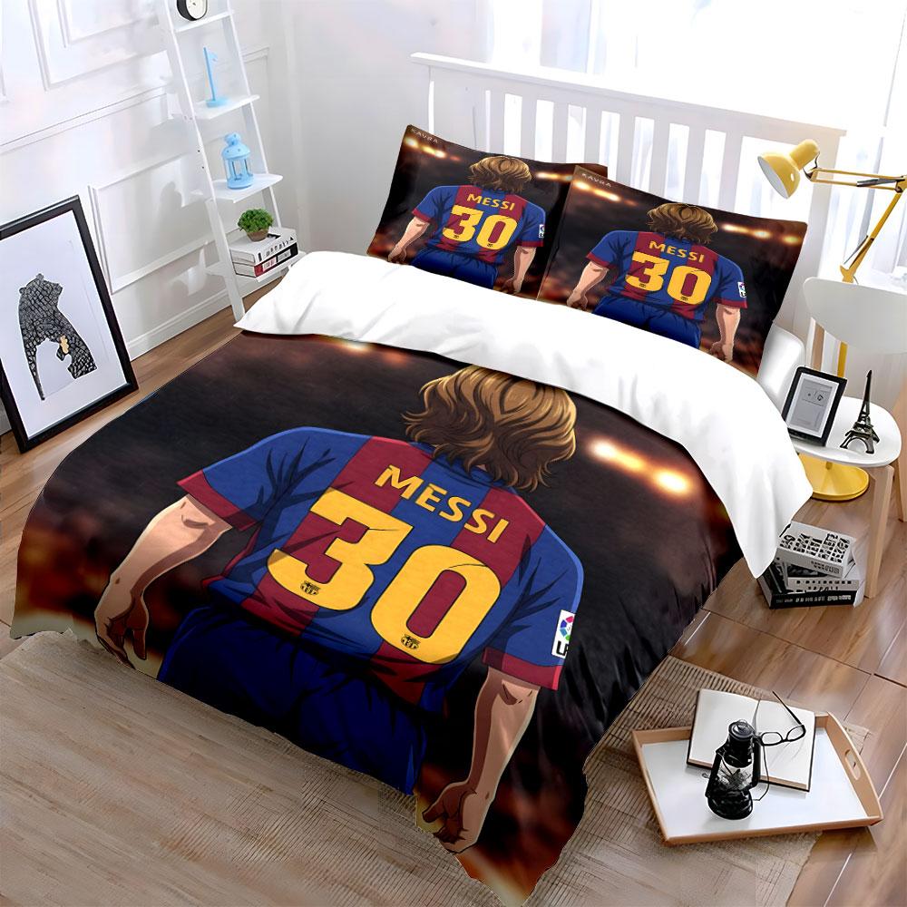 Soccer player jersey design. Bedding sets Duvet cover sets Duvet covers Pillowcases(1* Duvet Cover 2* Pillowcases without duvet insert)