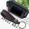 For Scher-Khan Mobicar 1 2 3 A B M10 M20 Two Way 4 Buttons Silicone Key Case Cover LCD Remote Shell Car Alarm System Accessories