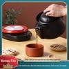 3.5L Automatic Ceramic Decoction Pot - Multi-Function Traditional Chinese Medicine Sand Pot