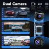LAMTTO 9.26 Wireless Carplay and Android Auto with 2.5K Dash Cam, 1080P Backup Camera, Portable Touchscreen GPS Navigation for C