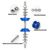 Mountain Bike Bottom Installation Tool High Strength Aluminum Steel Universal Compatibility Slip Grip