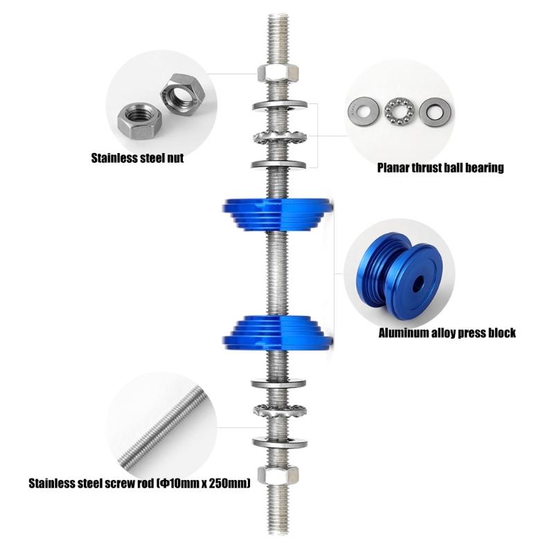 Mountain Bike Bottom Installation Tool High Strength Aluminum Steel Universal Compatibility Slip Grip