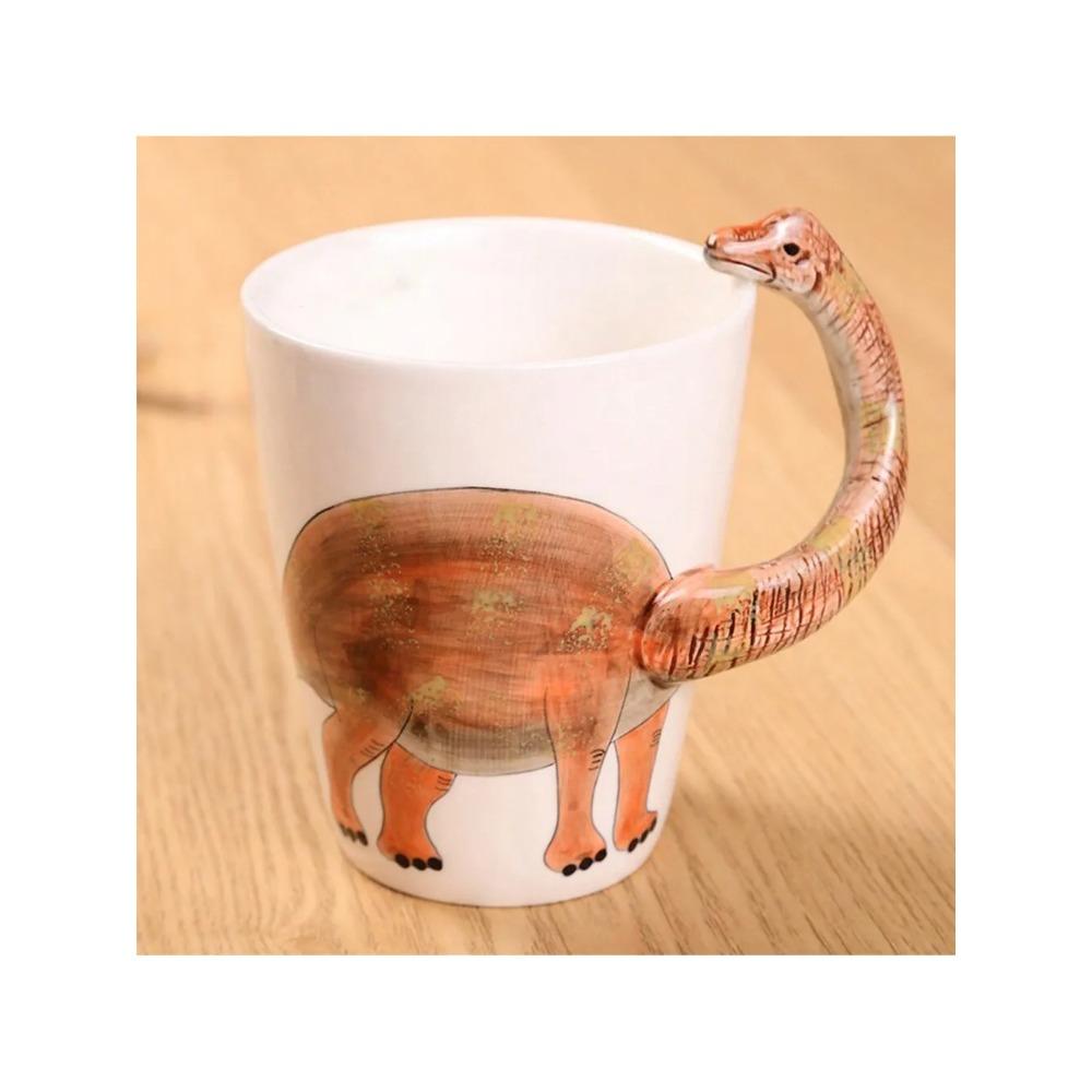 3D Creative Personality Hand Painted Ceramic Mug Holiday and Birthday Gift