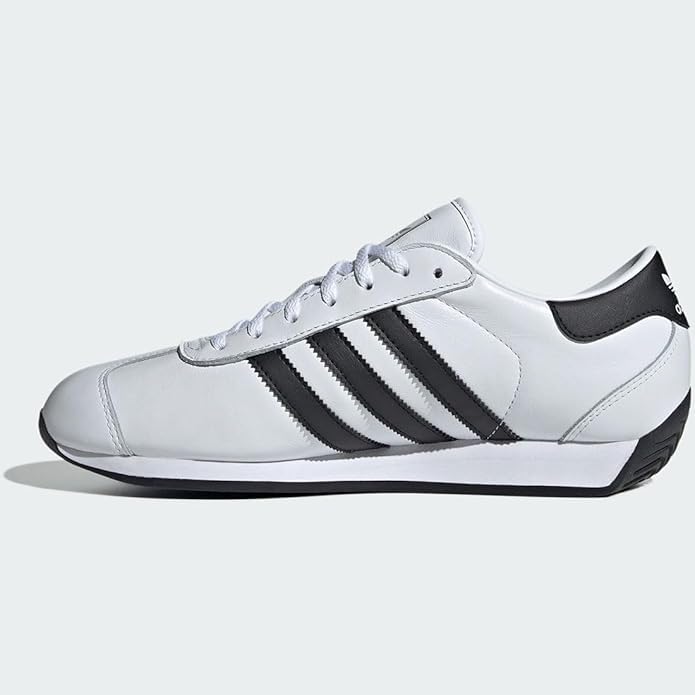 Adidas Country II Footwear Size Sneakers, White/Core Black/Footwear White, IG4549, 24.5cm