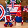 Unique Gnome Patriotic Doll With Long Legs And American Flag Design For Holiday Display
